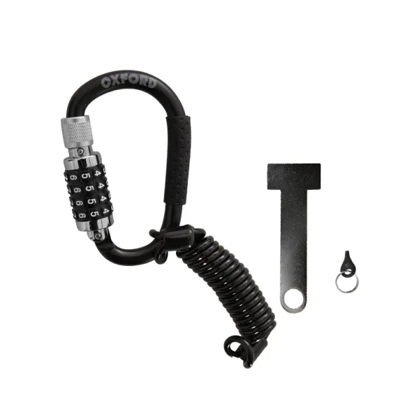 Антикрадіжний захист для шолома та одягу Oxford LidLock, що кріпиться до мотоцикла