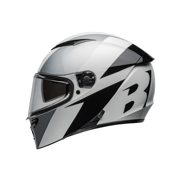 Шолом інтегральний Bell Lithium біло-чорний