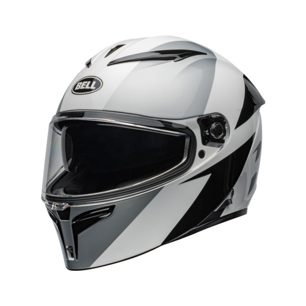 Шолом інтегральний Bell Lithium біло-чорний