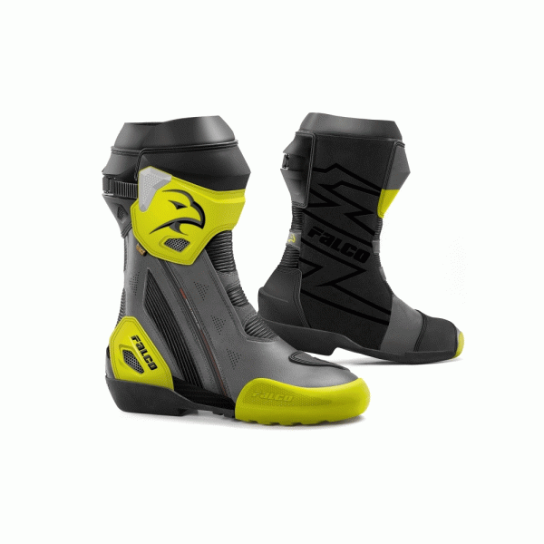 Мотоциклетні черевики Falco Elite GP чорні-жовті