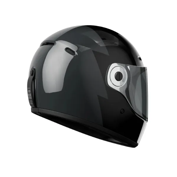 Інтегральний шолом John Doe One Signature чорний-сірий глянцевий