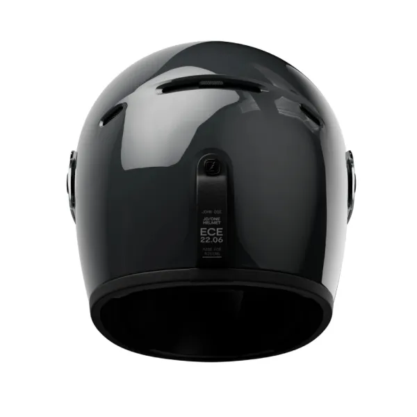 Інтегральний шолом John Doe One Signature чорний-сірий глянцевий