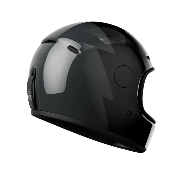 Інтегральний шолом John Doe One Signature чорний-сірий глянцевий