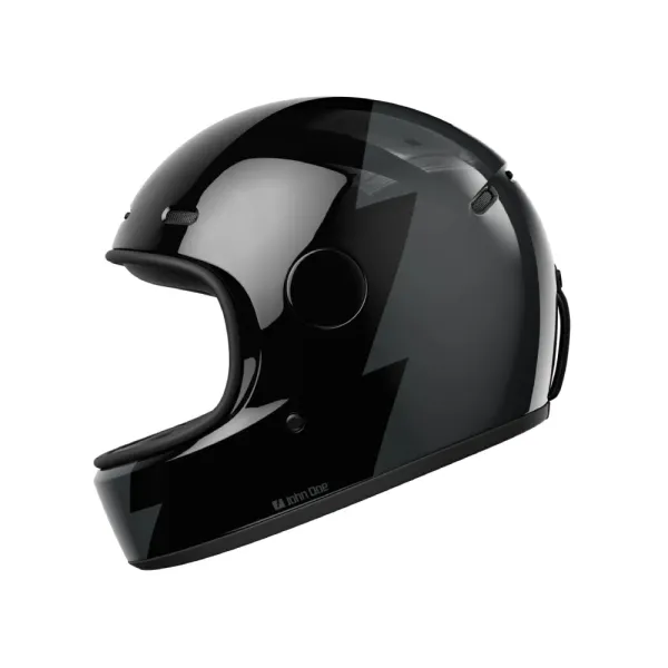 Інтегральний шолом John Doe One Signature чорний-сірий глянцевий