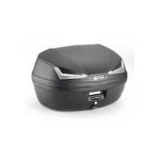 Kufer centralny GIVI E455 Simply IV Tech Monolock чорний з димчастими відблисками плита в комплекті; об'єм: 45 літрів