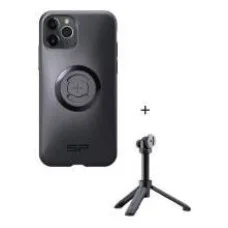 Комплект: чохол для телефону iPhone 11 PRO/XS/X + штатив/selfie stick SPC+ SP Connect