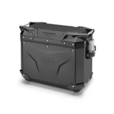 Боковий алюмінієвий кофр GIVI Trekker Outback Evo Black Line чорний матовий, лівий об'єм: 48 л