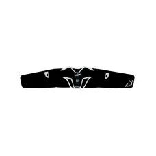 Нагрудний пояс Alpinestars Saturn чорний-білий