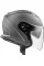 Відкритий шолом Premier Dokker U17 BM сірий матовий